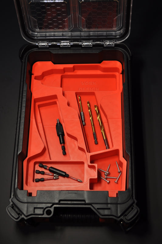 Milwaukee Packout Insert for M12 Fuel Drill and Impact Wrench Combo FPD0 and FID0