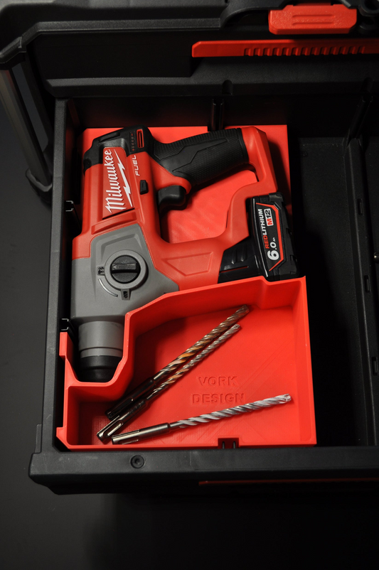 Milwaukee Packout Insert voor M12 FUEL SDS-Plus Boorhamer