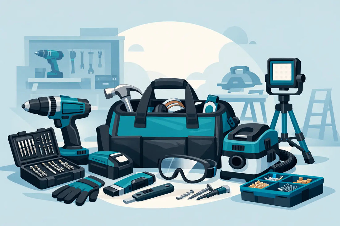 Makita werkplaats accessoires voor beter werk