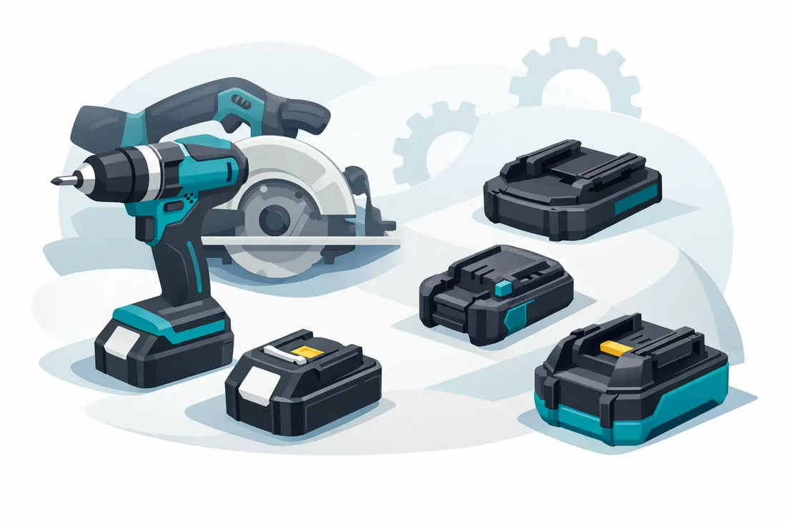 Welke accuhouder past op Makita?