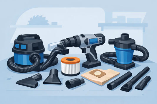 Stofafzuiging gereedschap accessoires kiezen