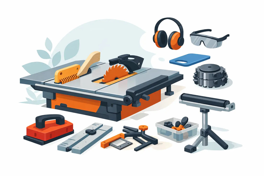 Zaagtafel accessoires die echt verschil maken