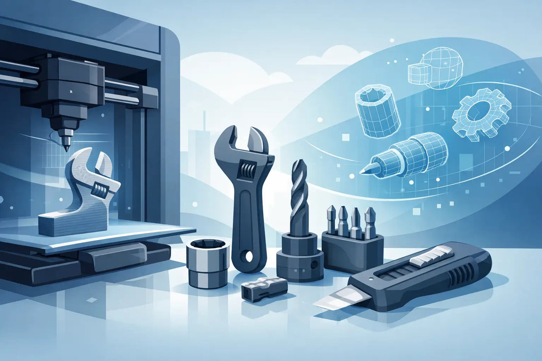 Toekomst van 3D-geprinte gereedschapaccessoires