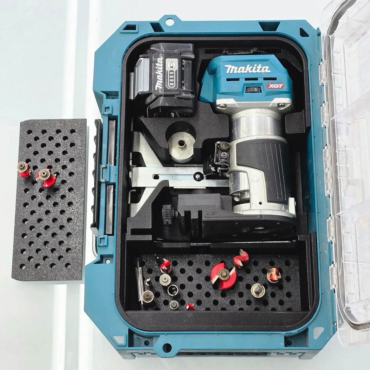 Insert voor Makita bovenfrees in Maktrak koffer