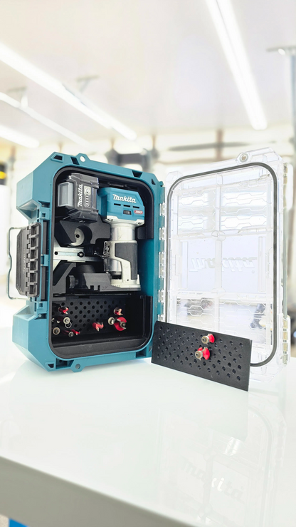 Insert voor Makita bovenfrees in Maktrak koffer