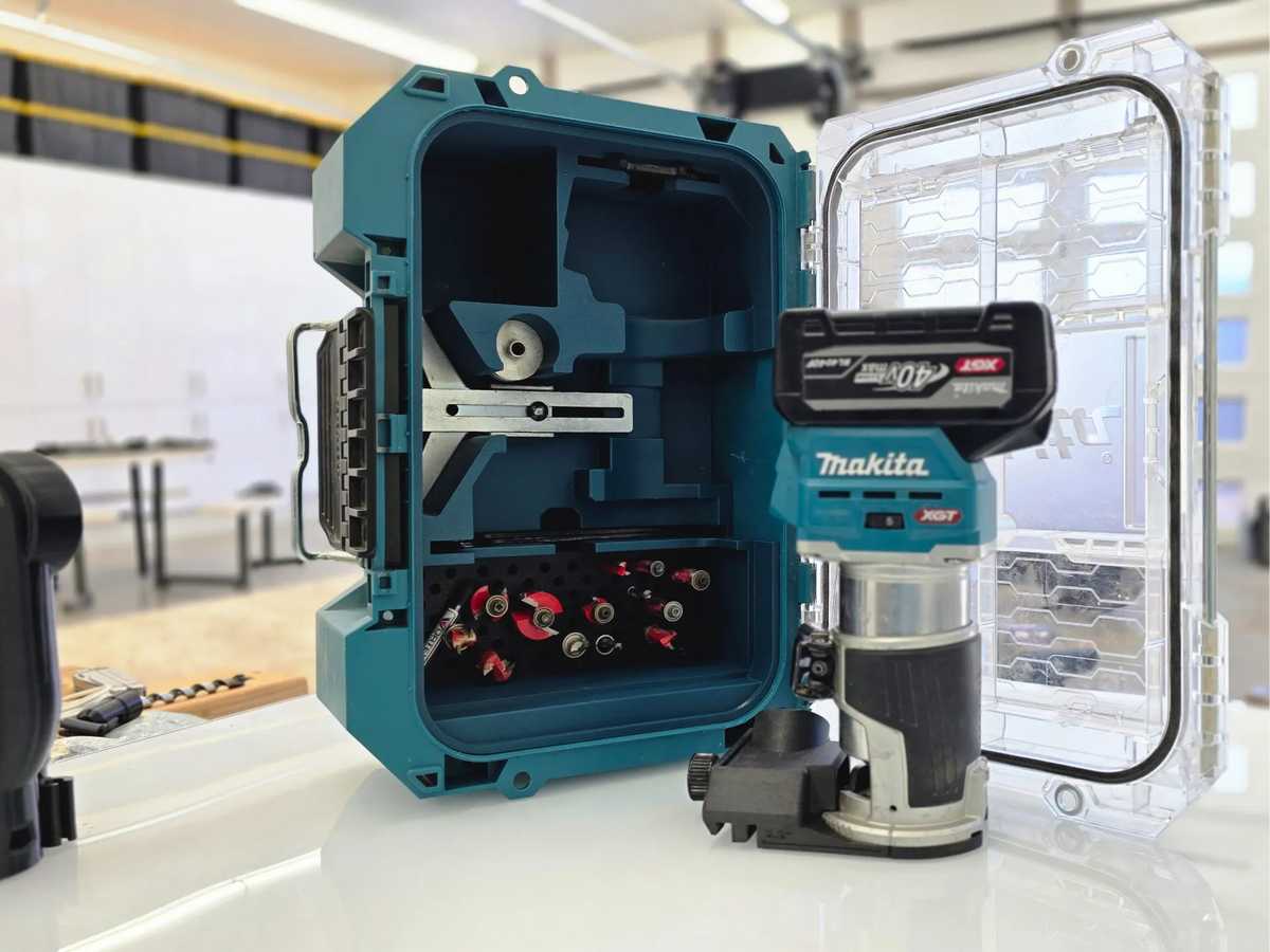 Insert voor Makita bovenfrees in Maktrak koffer