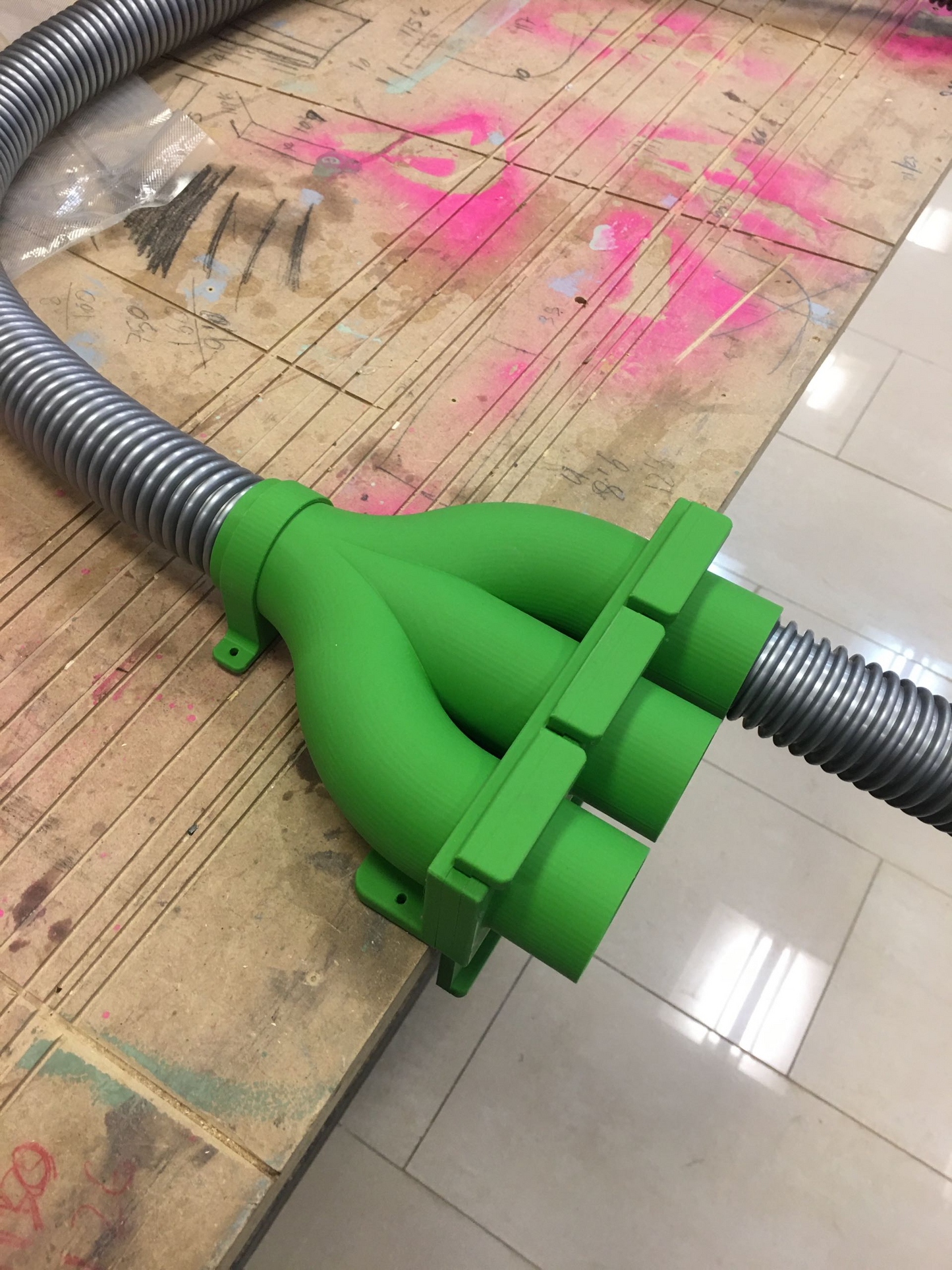 Festool stofafscheider vierwegklep 58 mm – stofafzuig verdeler