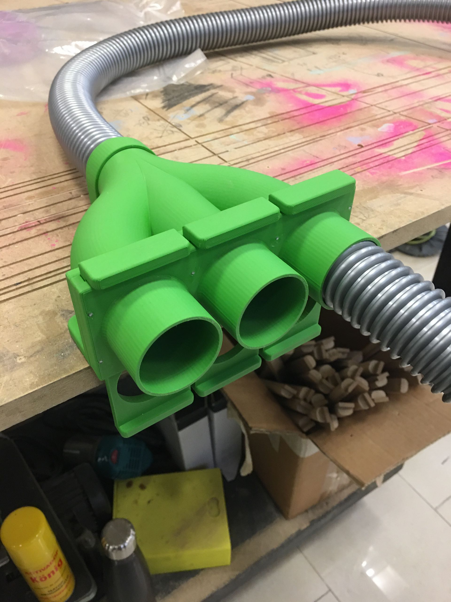 Festool stofafscheider vierwegklep 58 mm – stofafzuig verdeler