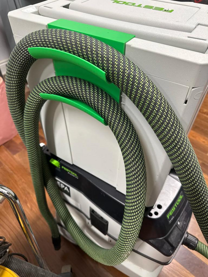 Festool systainer stofzuigerslang bevestiging