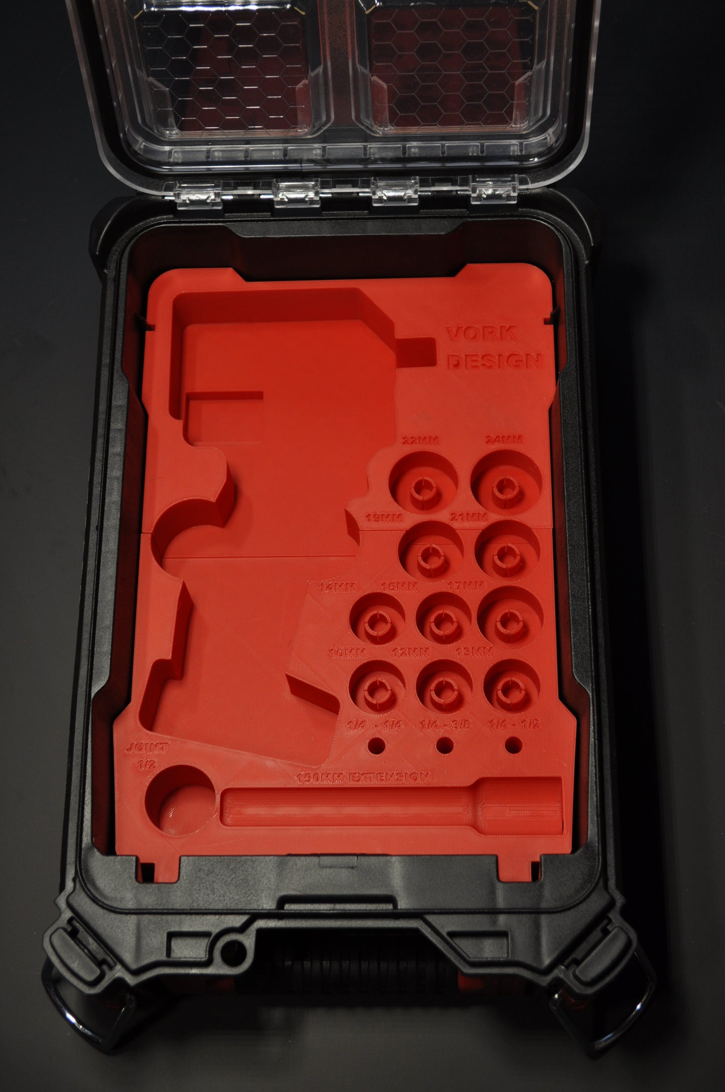 Milwaukee Packout insert voor M12 Slagmoersleutel FIWF12-0 1/2