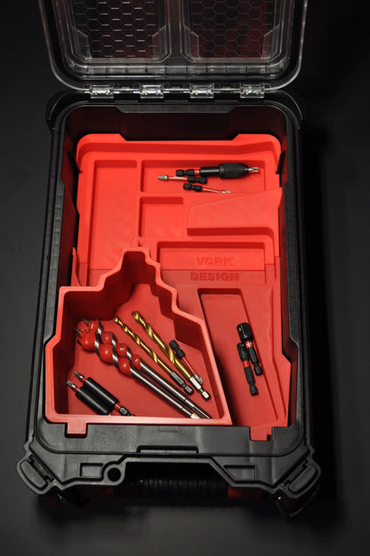 Milwaukee Packout insert voor M12 Boormachine & Slagschroevendraaier FDD2-0/FPD2-0 & FID2-0