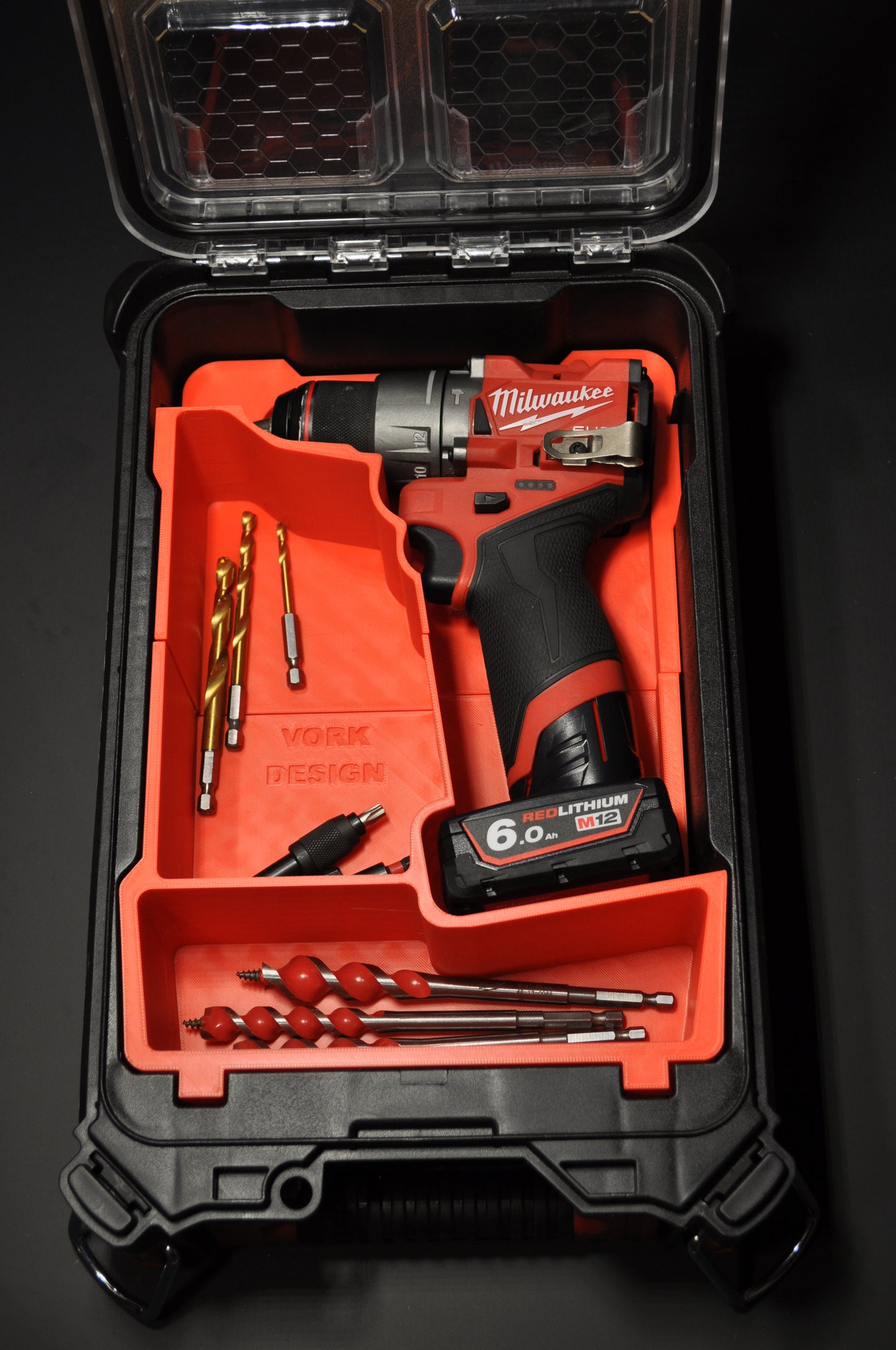 Milwaukee Packout insert voor M12 Boormachine FDD2-0/FPD2-0