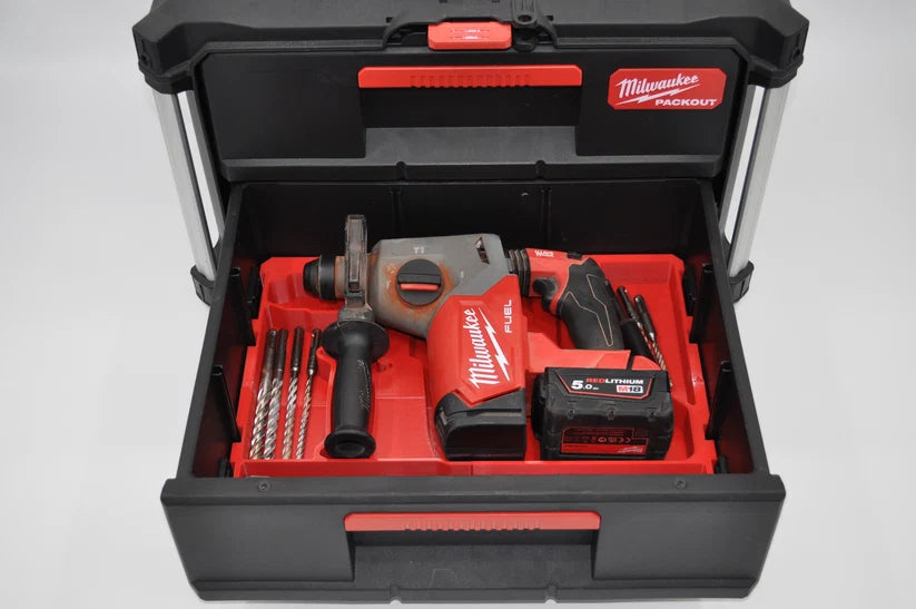Insert voor Milwaukee M18 SDS boorhamer voor Packout Toolbox 2 lades