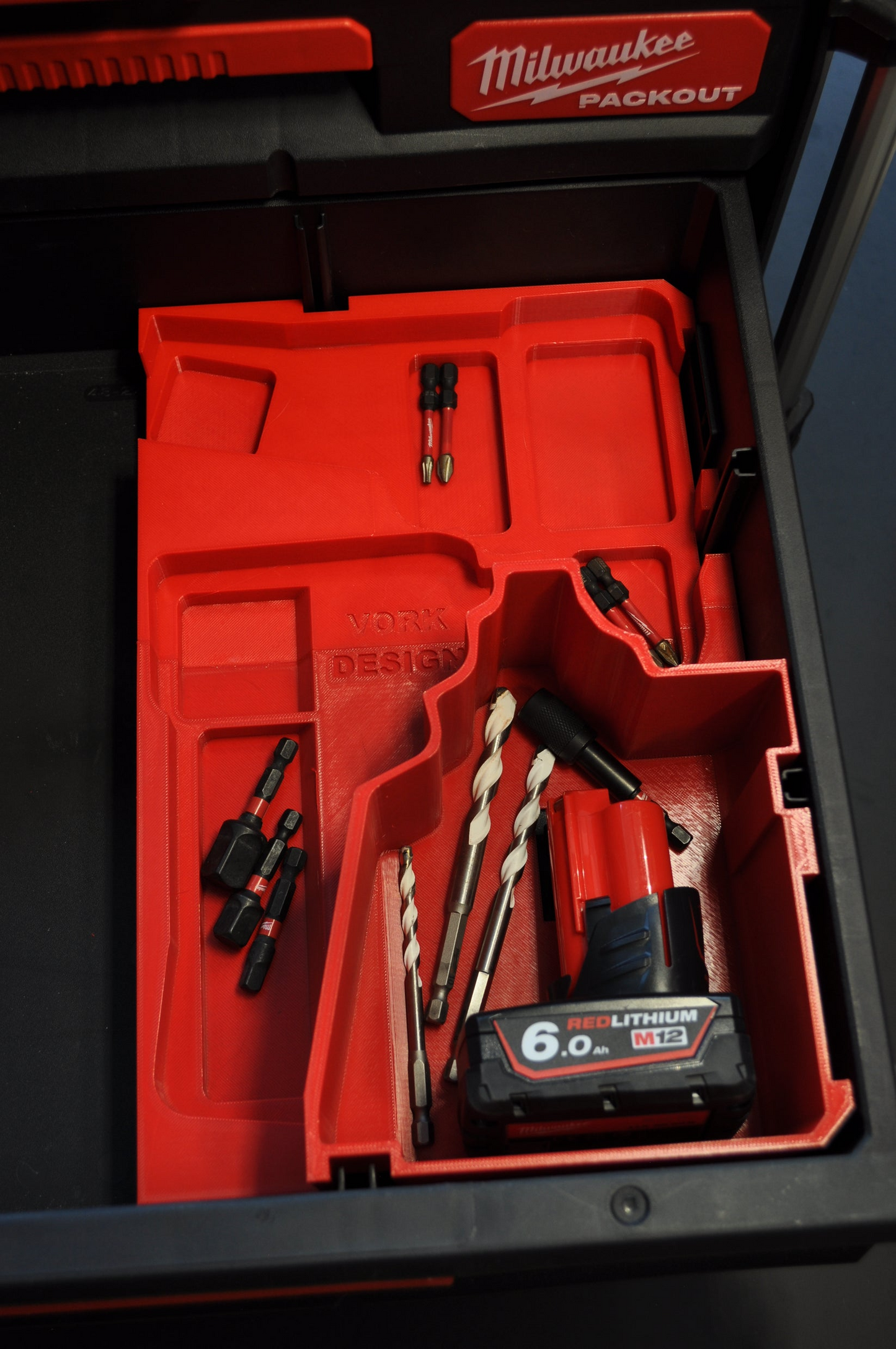 Milwaukee Packout Insert voor M12 FUEL GEN 3 Combi-set