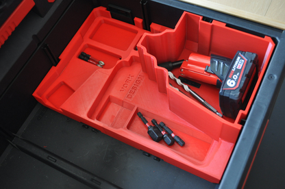 Milwaukee Packout Insert voor M12 FUEL GEN 3 Combi-set