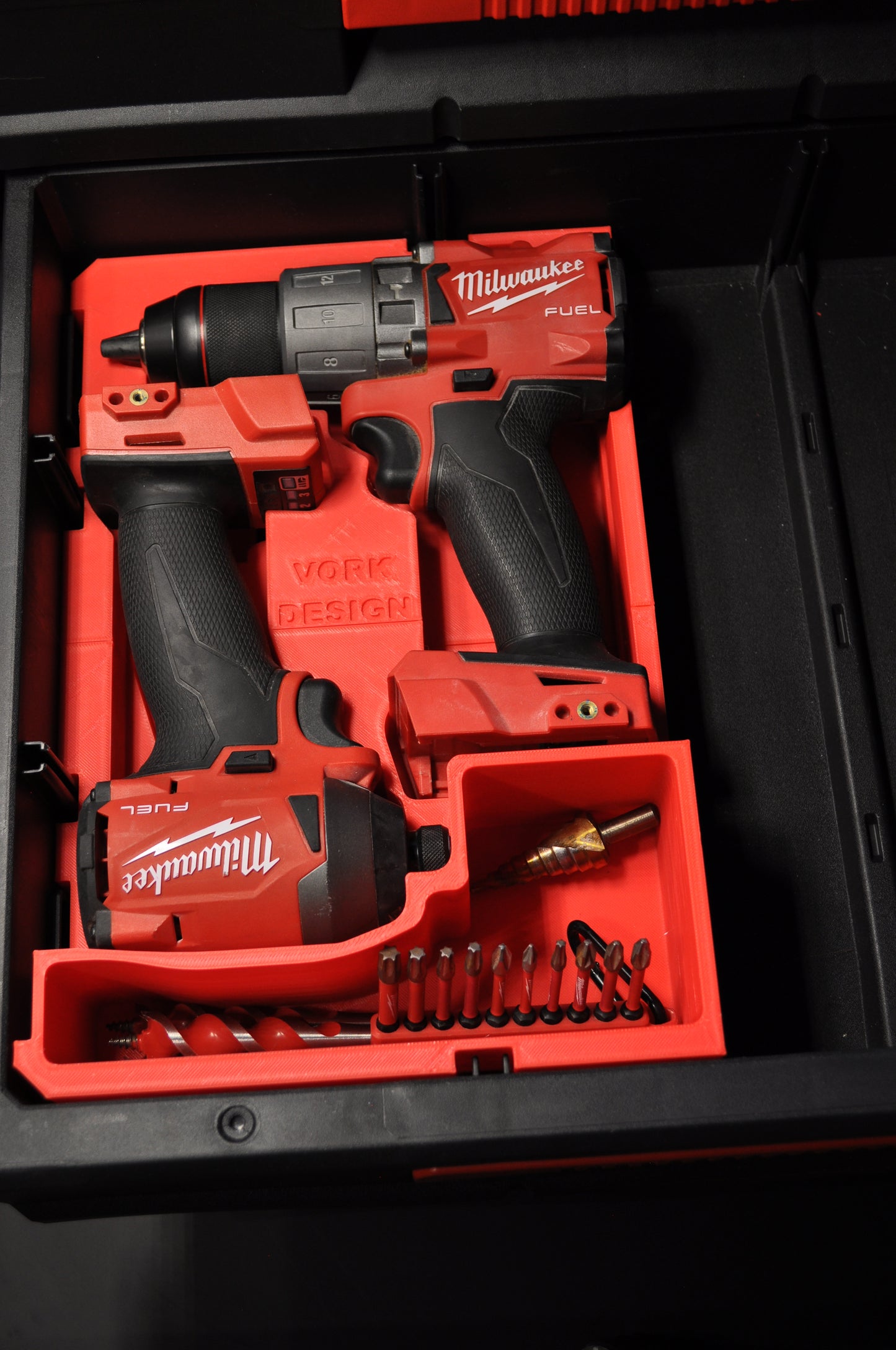 Milwaukee Packout insert voor M18 Boormachine & Slagschroevendraaier FDD3-0/FPD3-0 & FID3-0
