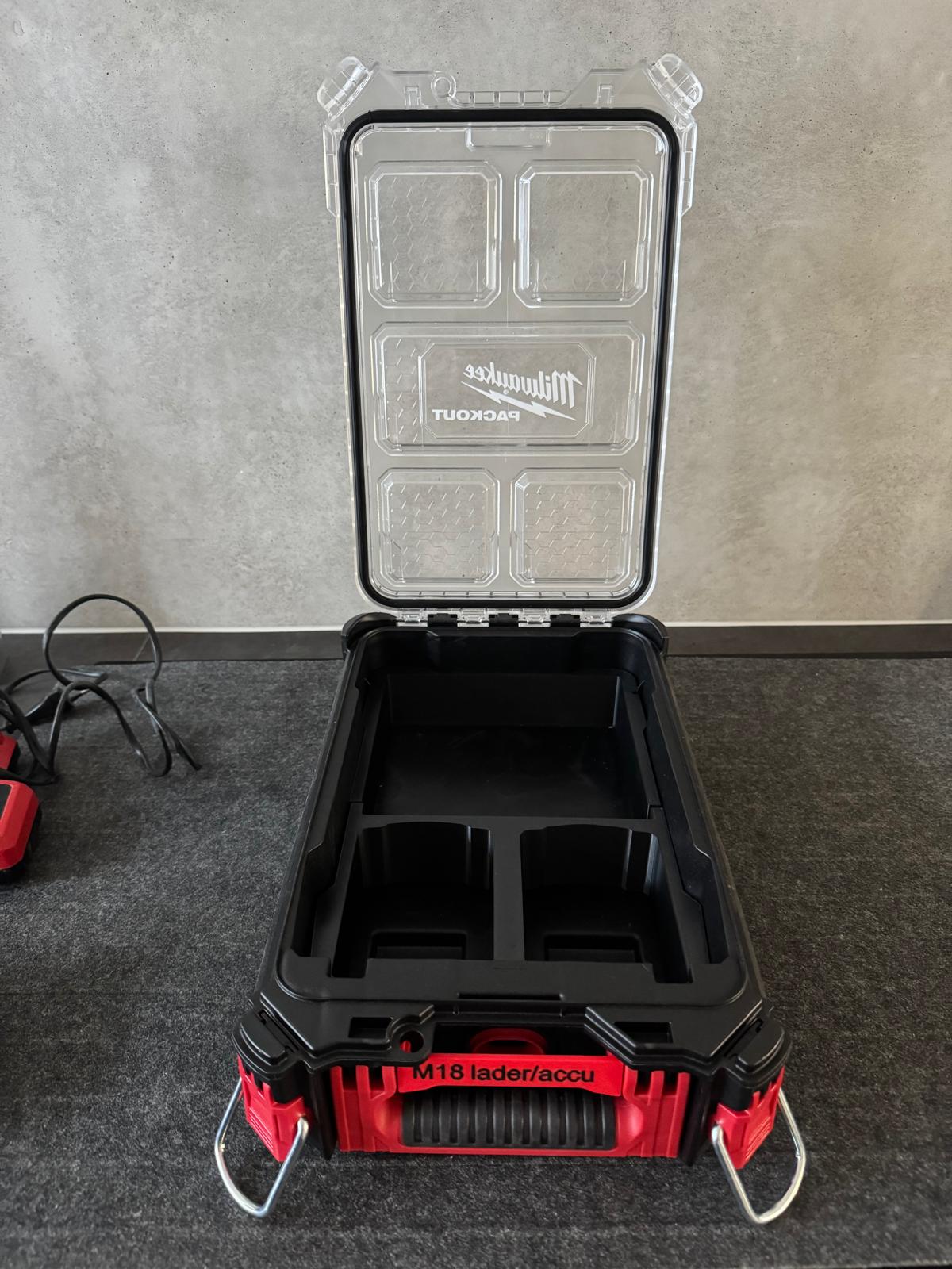 Insert voor Milwaukee M18 accu en lader