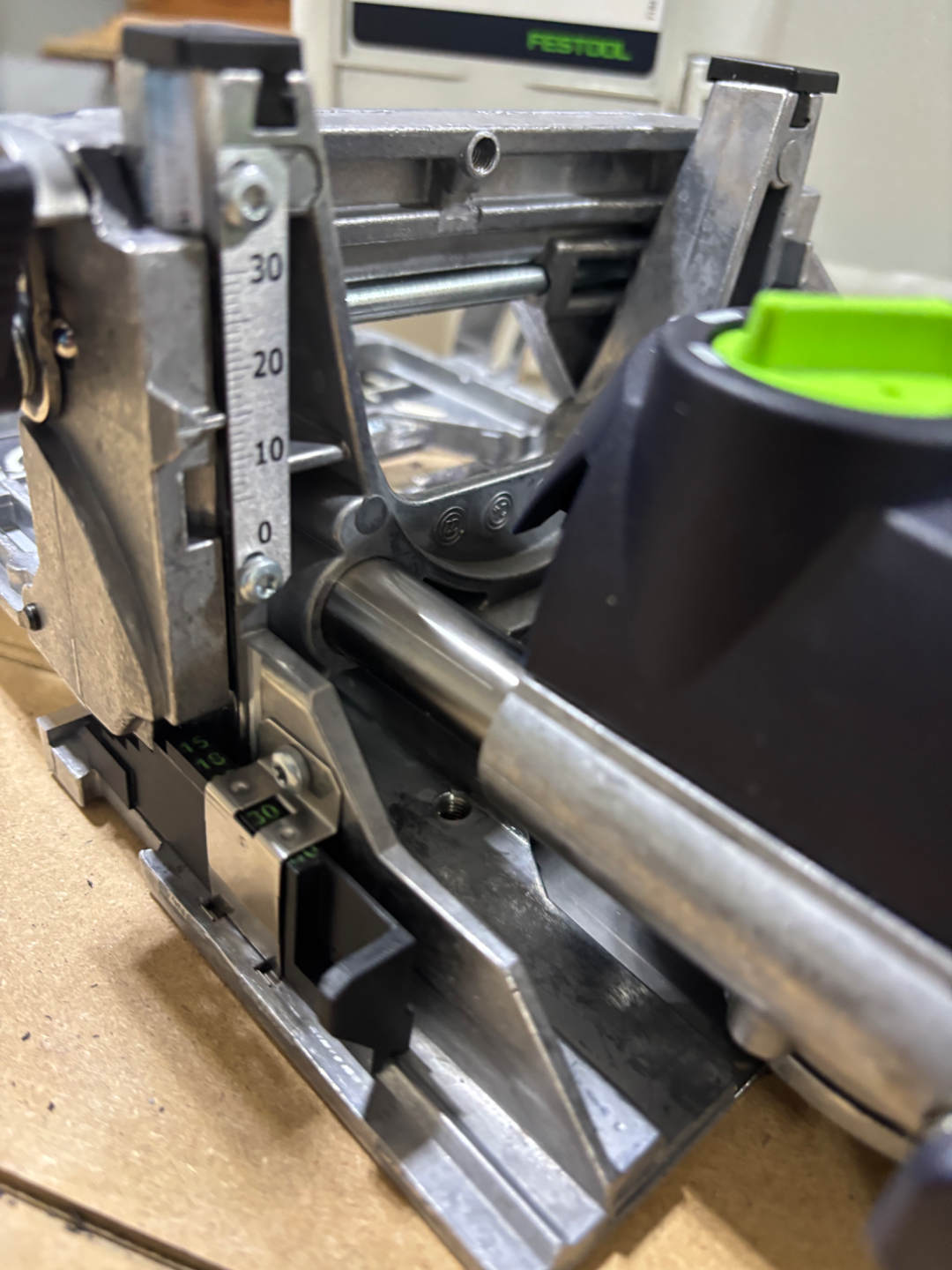 Festool Domino DF500 dieptestop