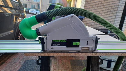 Festool elleboogadapter voor invalzagen – 3D-geprint stofafzuig opzetstuk