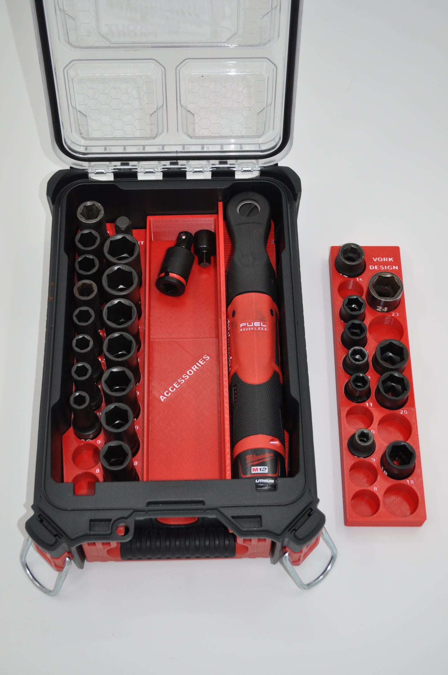 Milwaukee Packout insert voor M12 Slagmoersleutel M12 FIR12 1/2”